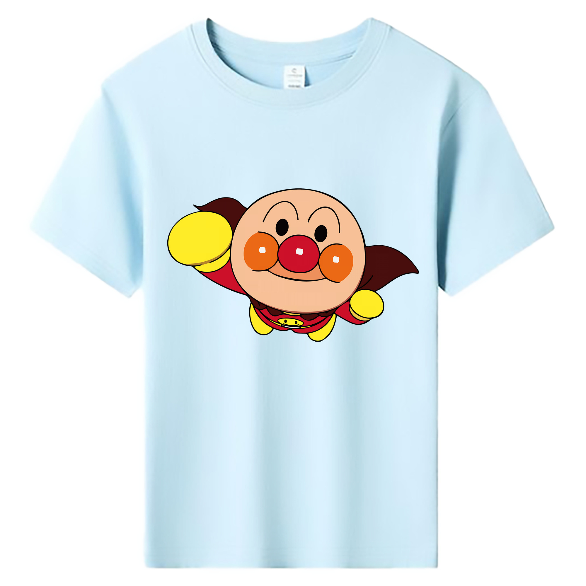（画像用） アンパンマン Anpanman 綿100％キッズTシャツ（フロントプリント）